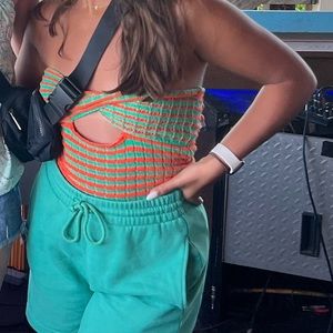 Striped Tube Top